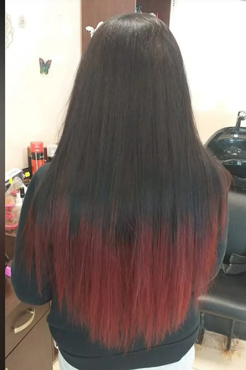 Ombre боядисване — Цветомила